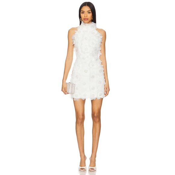 E L L I A T T Dresses & Skirts - ELLIATT Cherry Blossom Mini Dress in Ivory Floral